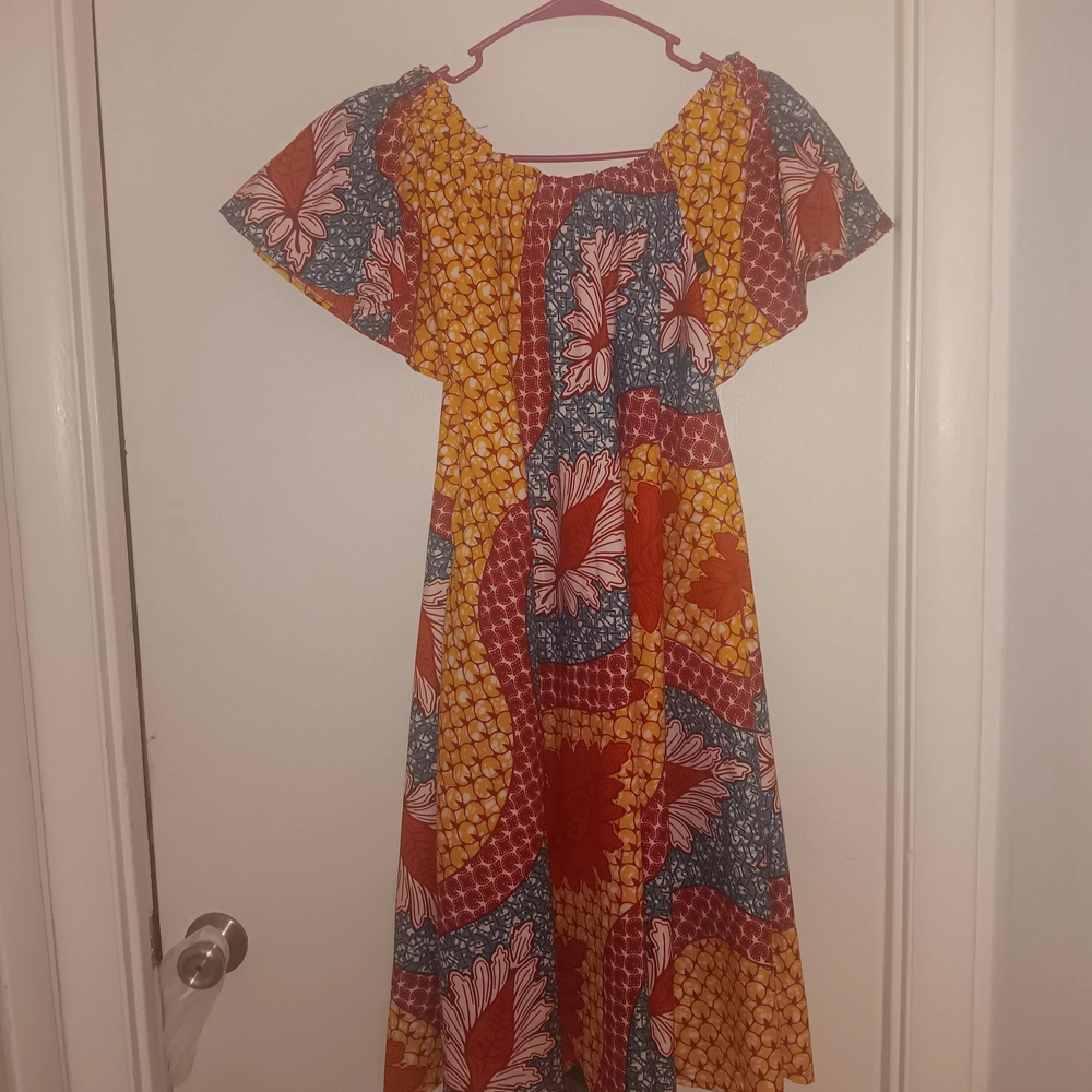 Liberian Sundress Multicolored 2x